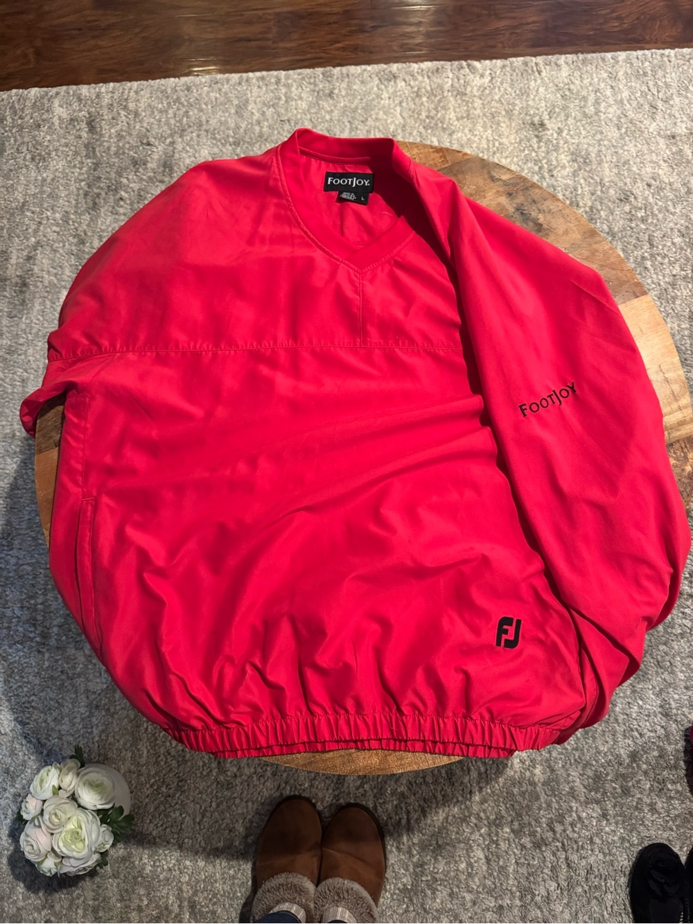 Men’s Foot Joy golf windbreaker.